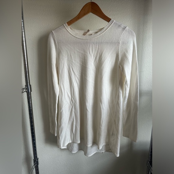 Soft Surroundings Cream Sweater - Picture 1 of 9